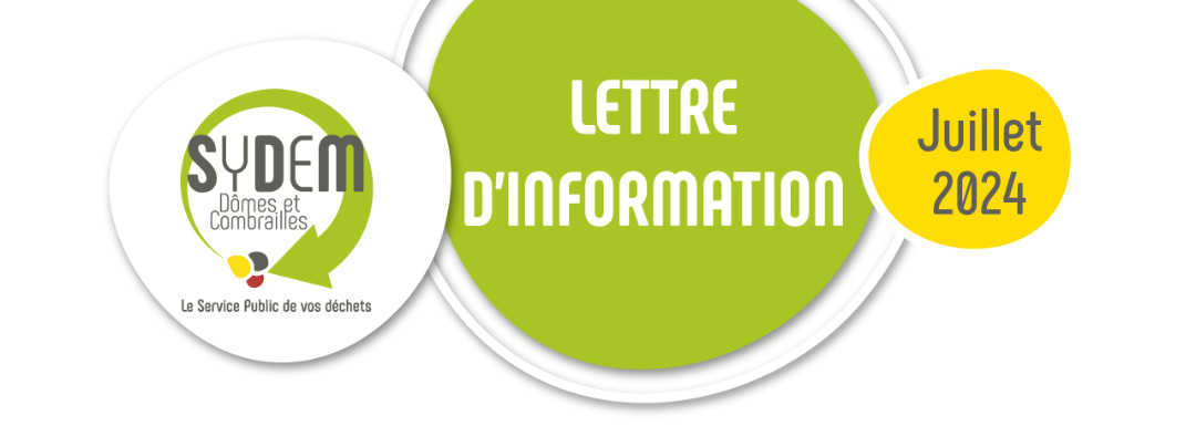 Sydem Dômes et Combrailles - Lettre d'information - Février 2024